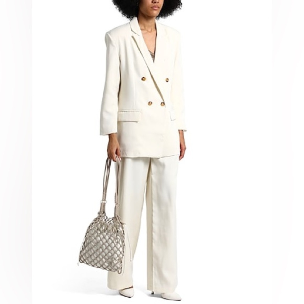 NWT Steve Madden Women's Isabella Blazer Ivory Size XS